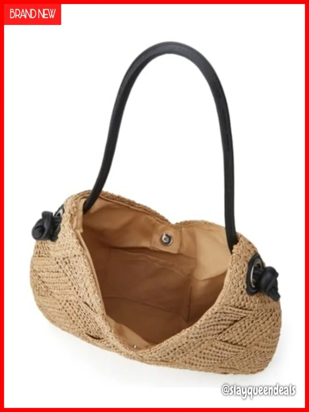 Straw Woven Hobo Bag for Women Beach Tote Handbag